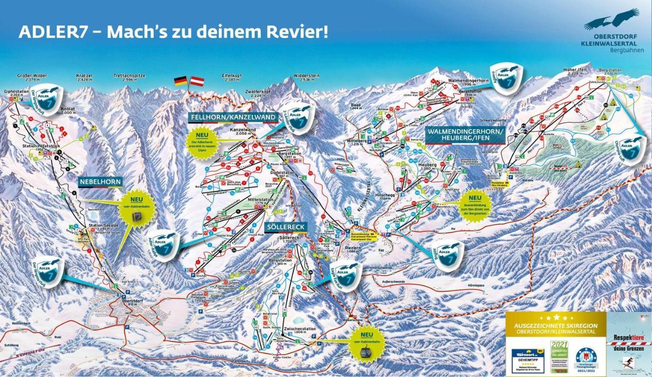 Appartement Bergfex Nebelhorn à Oberstdorf Extérieur photo